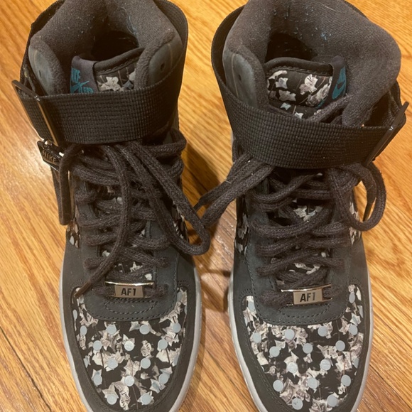 Nike X Lunar Force 1 Sky Hi Women's Liberty - Like New - Picture 2 of 6